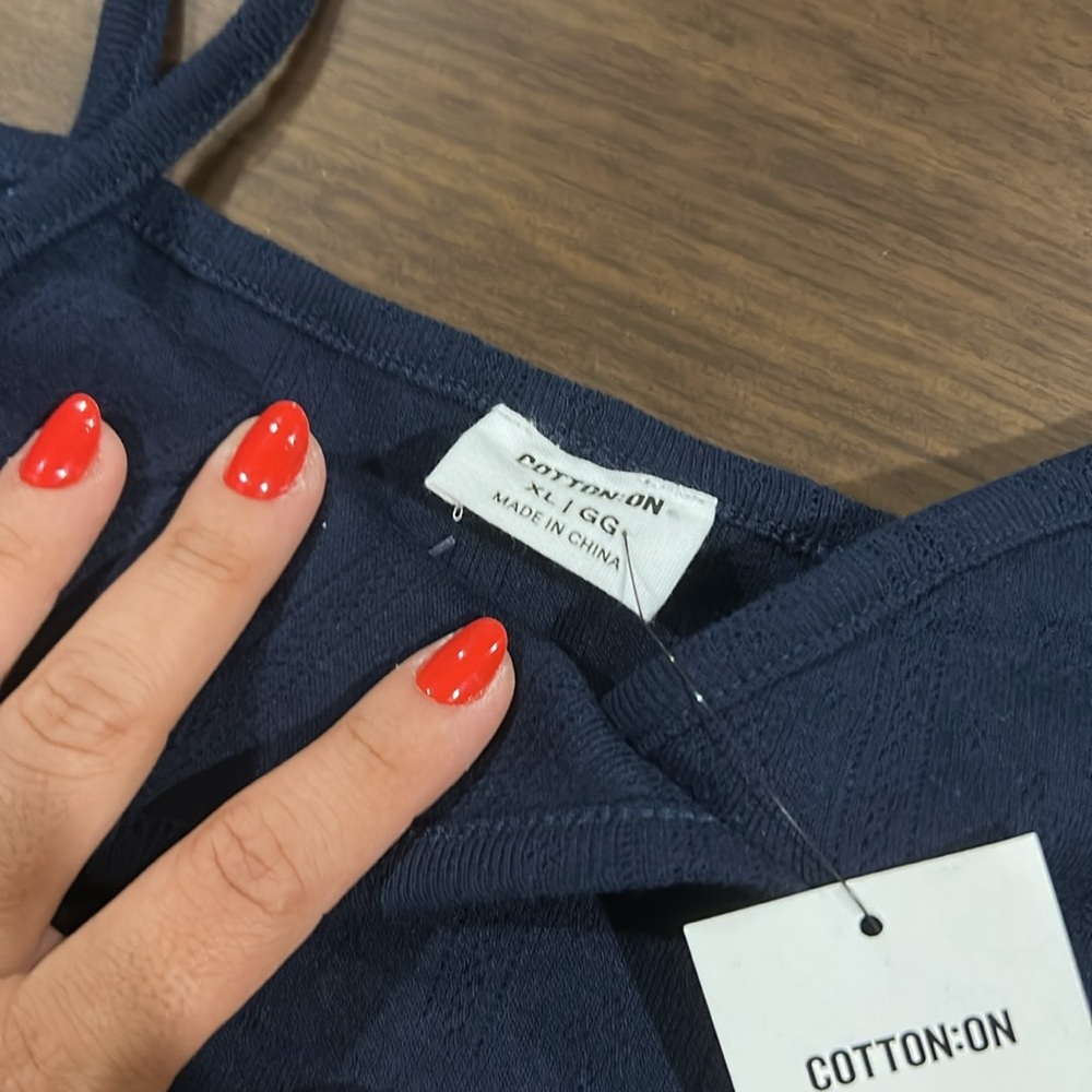 Y2K Cotton On NWT Spaghetti Strap Crop Top - Picture 4 of 4